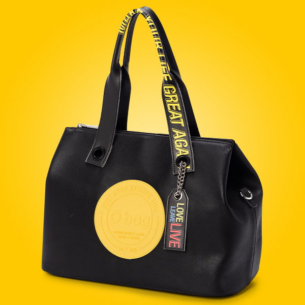 O bag brooklyn ecopelle patch