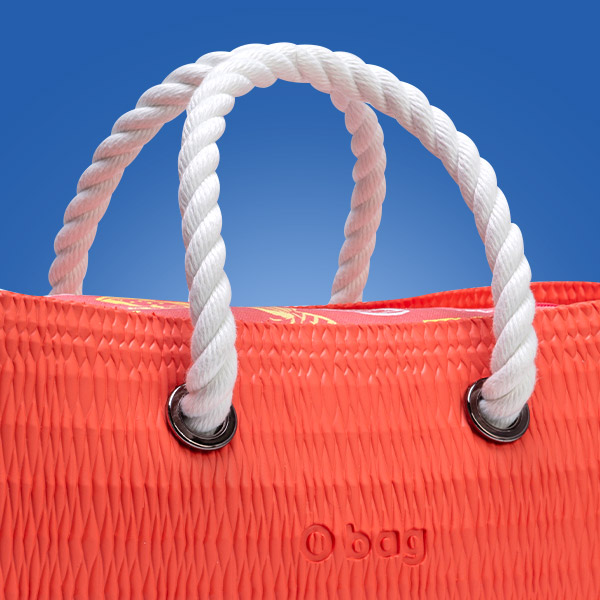 O bag beach mini manici e tracolle