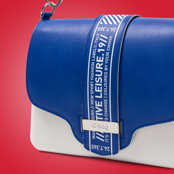 O bag glam pattine e chiusure
