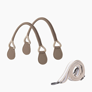 Manico e tracolla sabbia O square - O bag