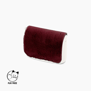 Pattina in fibra sintetica bordeaux O pocket - O bag