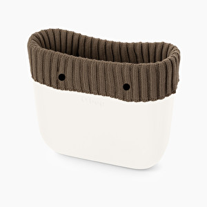 Bordo lana coste larghe tortora O bag - O bag