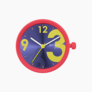 Dial soleil ﬂuo numbers broom O clock great - O bag