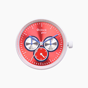 Meccanismo racing ocean race rosso O clock great - O bag