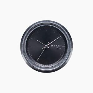 Meccanismo pearl satin nero O clock time - O bag