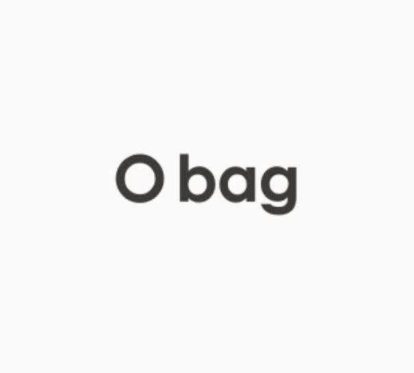 O bag glam bianca con tracolla